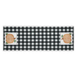 Annie Black Check Pumpkin Runner
