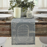 Silhouette Pumpkin Grey Runner