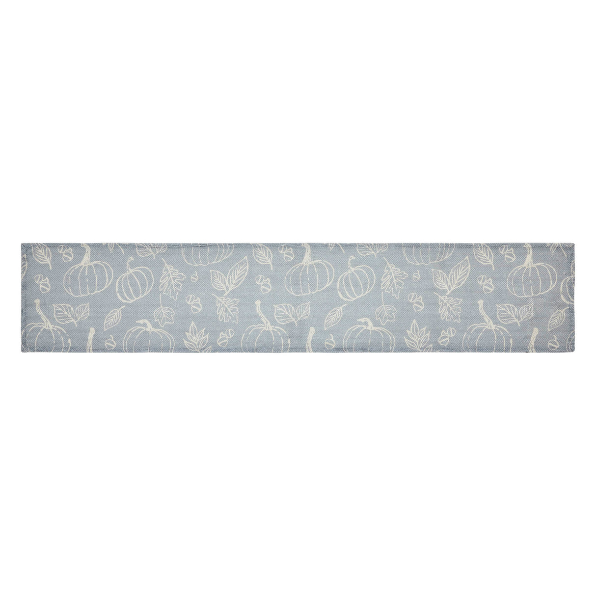 Silhouette Pumpkin Grey Runner 12x60