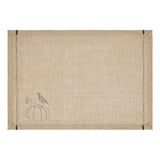 Raven Harvest Burlap Jute Placemat Set of 2 13x19