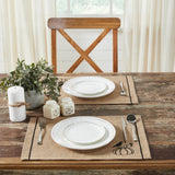 Raven Harvest Burlap Jute Placemat Set of 2 13x19, 4 Pack 8 Pack