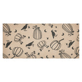 VHC Brands Raven Harvest Natural 2 Piece Rug Set, 17x36 and 17x48