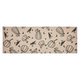VHC Brands Raven Harvest Natural 2 Piece Rug Set, 17x36 and 17x48