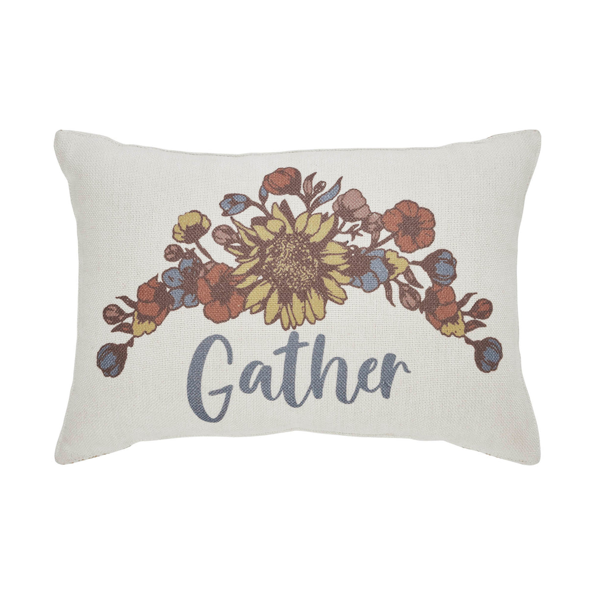 Bountifall Floral Gather Pillow 9.5x14