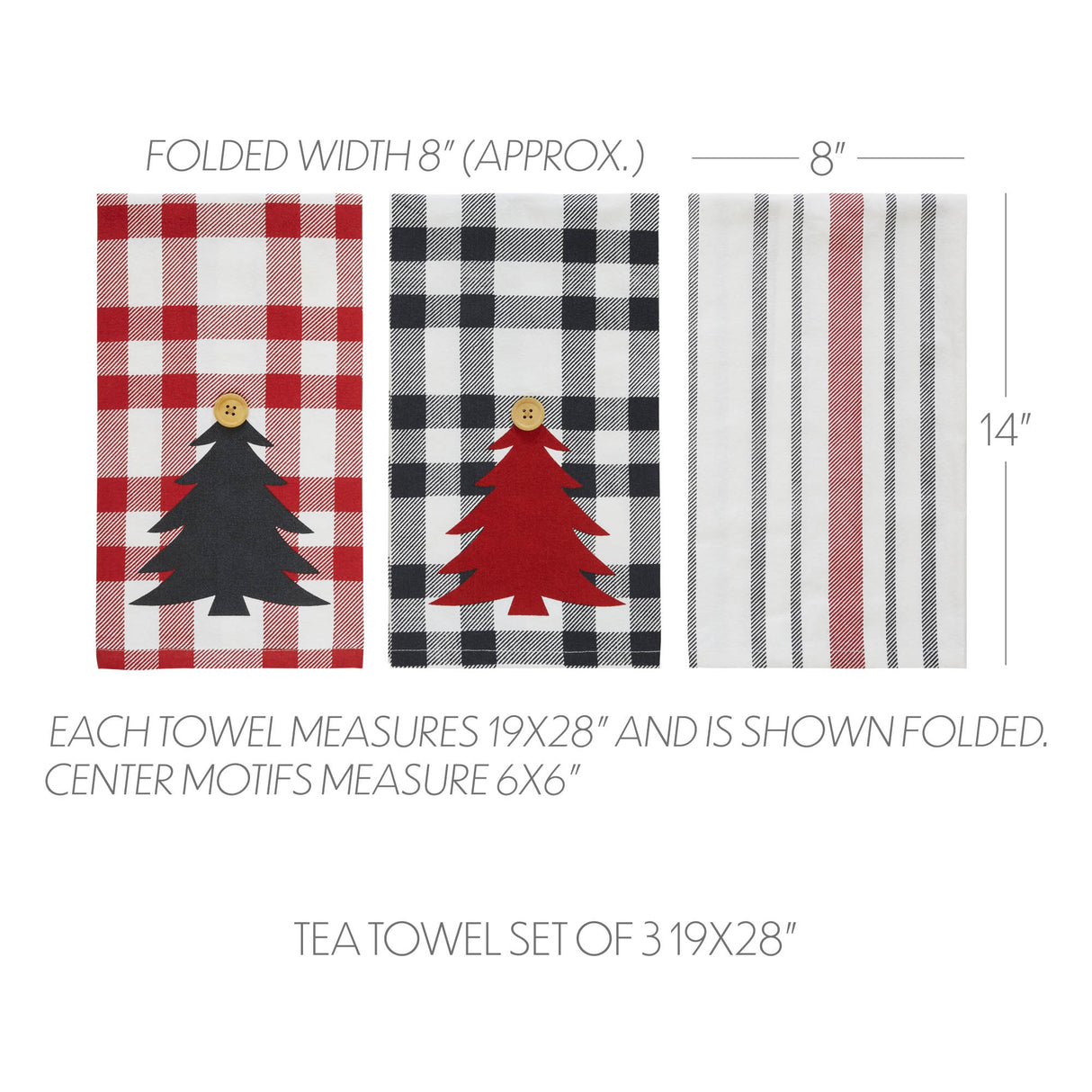 84079-Gregor-Plaid-Tea-Towel-Set-of-3-19x28-image-3