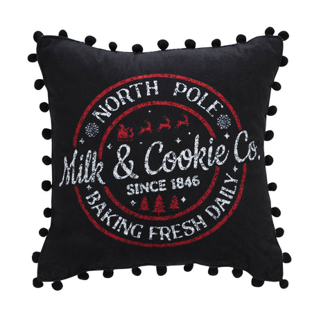 84098-Annie-Black-Check-Milk-and-Cookies-Pillow-12x12-image-2