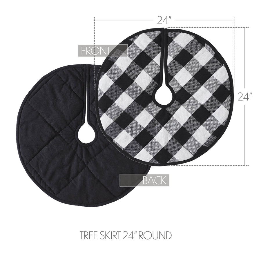 Annie Check Tree Skirt – VHC Brands Home Decor