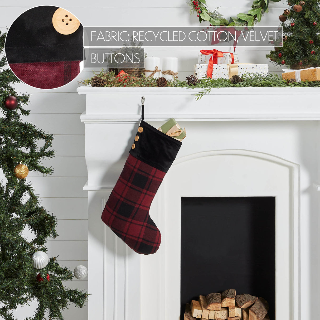 84106-Cumberland-Red-Black-Plaid-Stocking-12x20-image-4