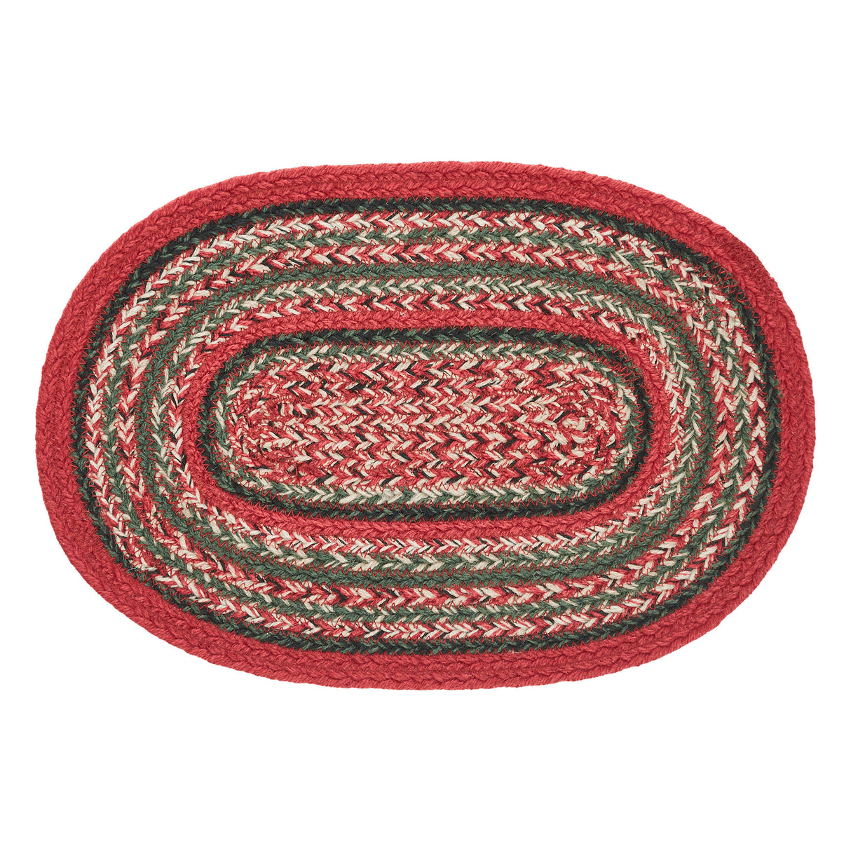 Forrester Indoor/Outdoor Oval Placemat 10x15, 8 Pack 8 Pack