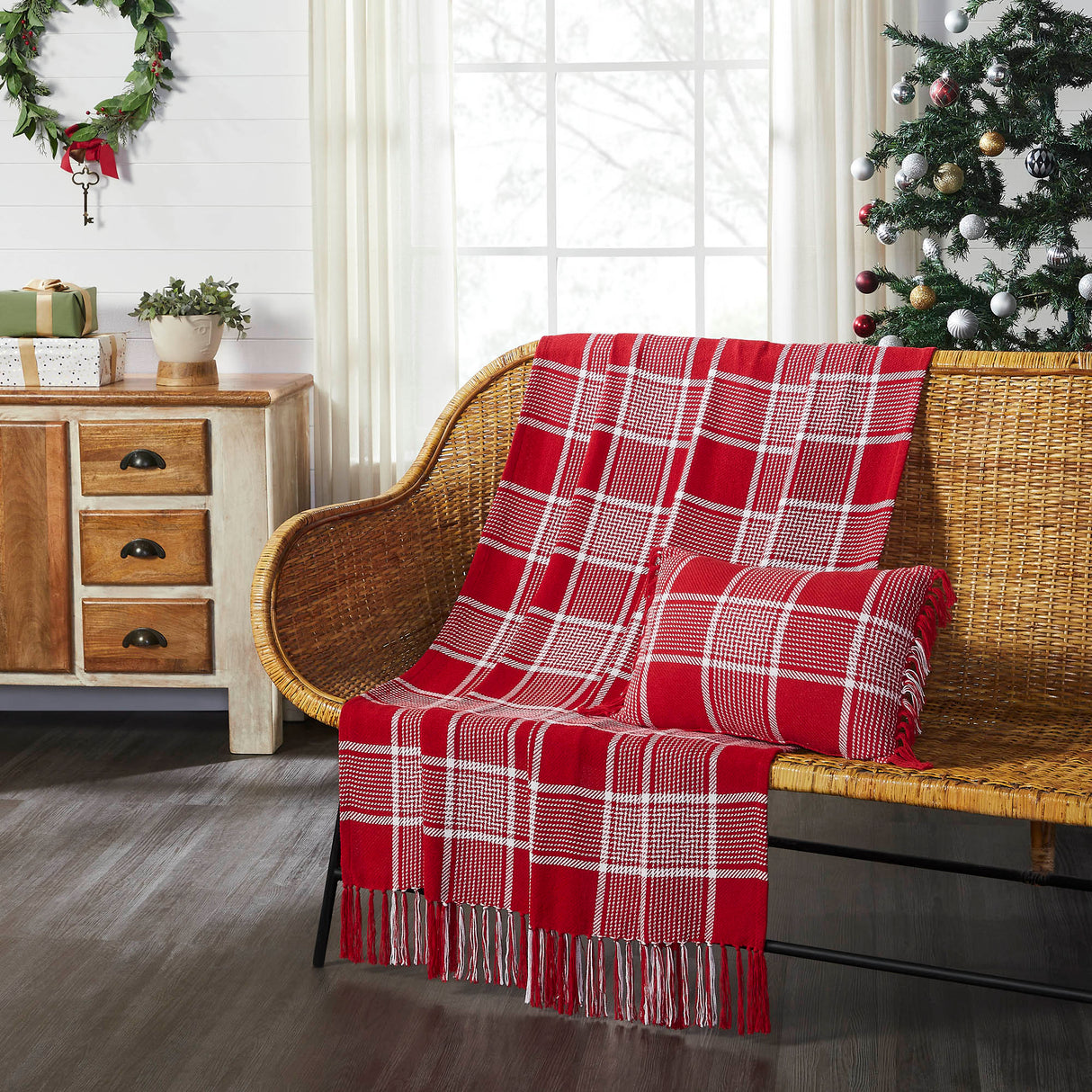 84151-Eston-Red-White-Plaid-Woven-Throw-50x60-image-2