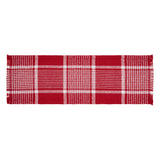 84155-Eston-Red-White-Plaid-Runner-Fringed-8x24-image-2