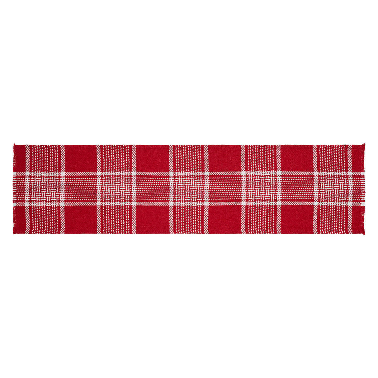 84157-Eston-Red-White-Plaid-Runner-Fringed-12x48-image-2