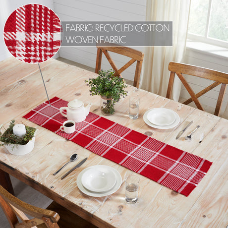 84157-Eston-Red-White-Plaid-Runner-Fringed-12x48-image-4