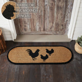 84268-Down-Home-Rooster-&-Hens-Coir-Rug-Oval-17x48-image-7