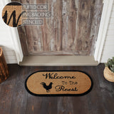 84270-Down-Home-Welcome-to-the-Roost-Coir-Rug-Oval-17x36-image-7