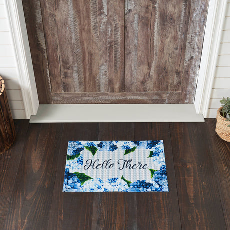 84273-Finders-Keepers-Hydrangea-Hello-There-Nylon-Rug-Rect-16x24-image-1