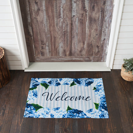 84281-Finders-Keepers-Hydrangea-Welcome-Nylon-Rug-Rect-24x36-image-1