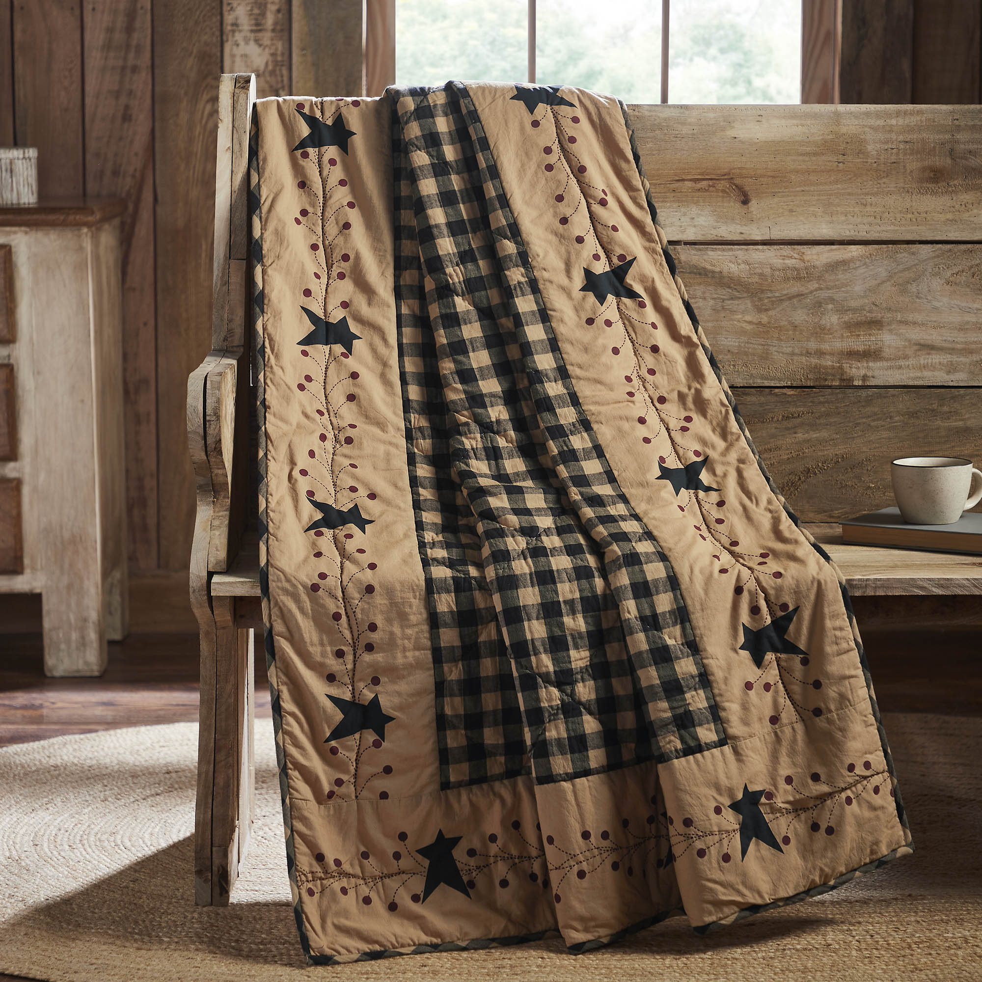 VHC Brands Pip Vinestar Bathmat