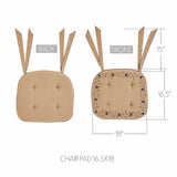 Pip Vinestar 16.5x18 Inch Chair Pad