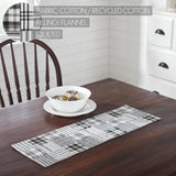 Sawyer Mill Black Runner Quilted 8x24