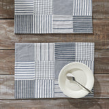 Sawyer Mill Blue Quilted Placemat Set of 2 13x19, 4 Pack 8 Pack