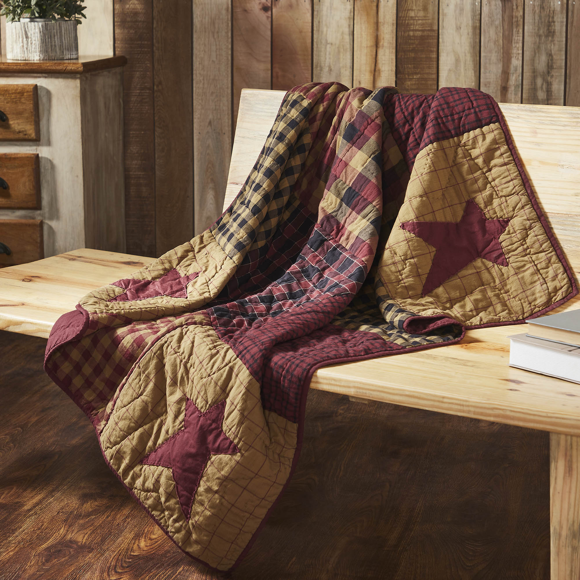 Connell Quilted Throw 50x60 – VHC Brands Home Decor