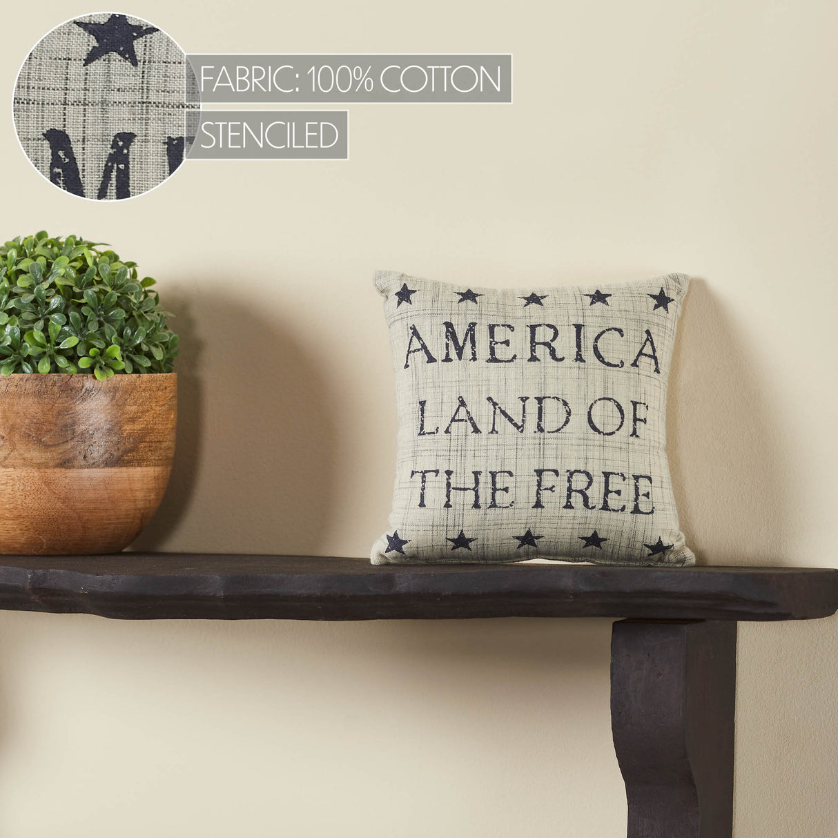 84435-My-Country-Land-of-the-Free-Pillow-6x6-image-7