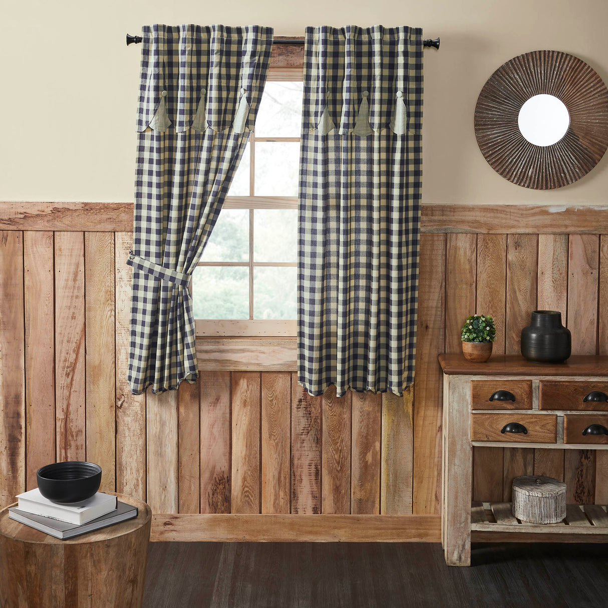84438-My-Country-Short-Panel-with-Attached-Scalloped-Layered-Valance-Set-of-2-63x36-image-2