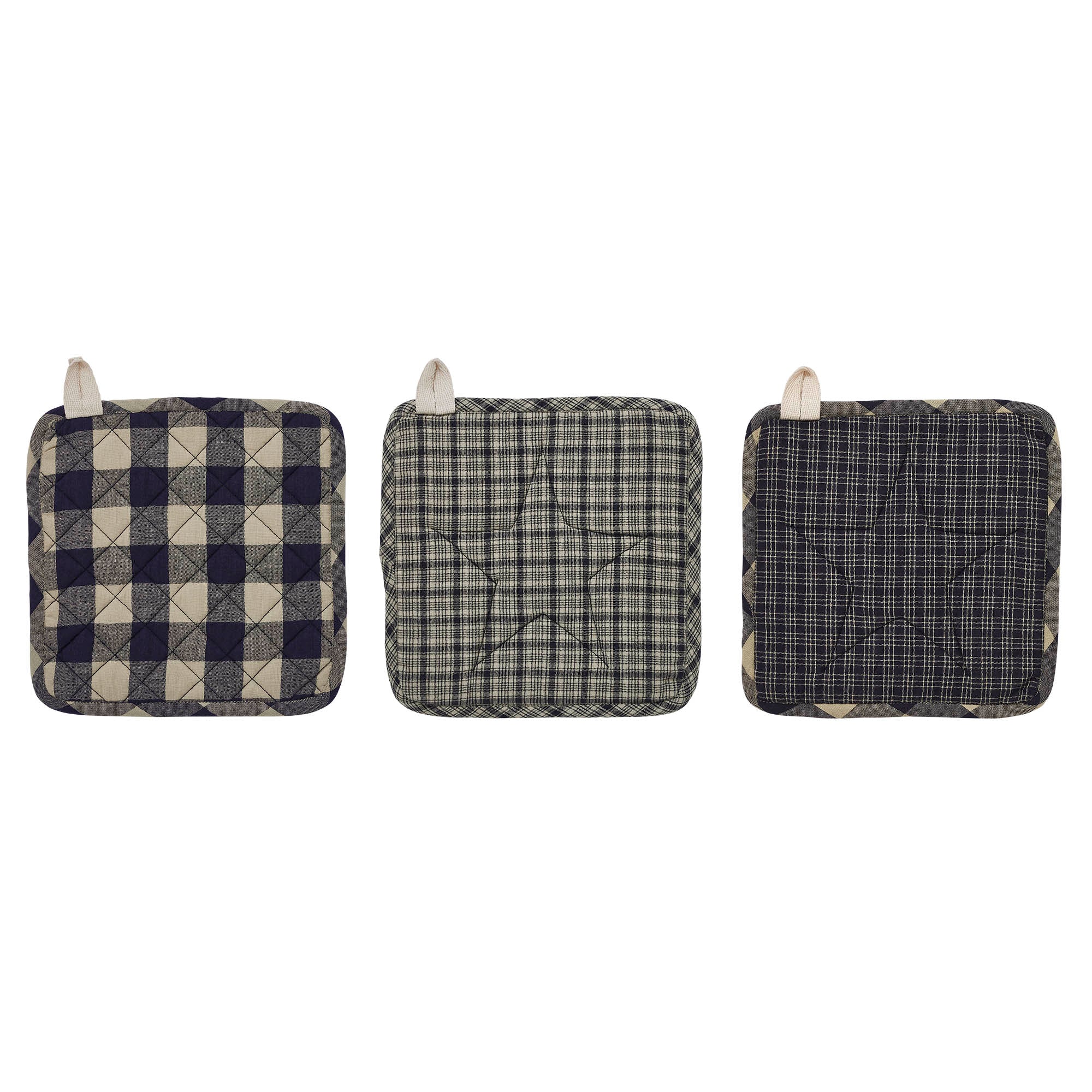 VHC Brands Patchwork Pot Holder - Thumbnail 3
