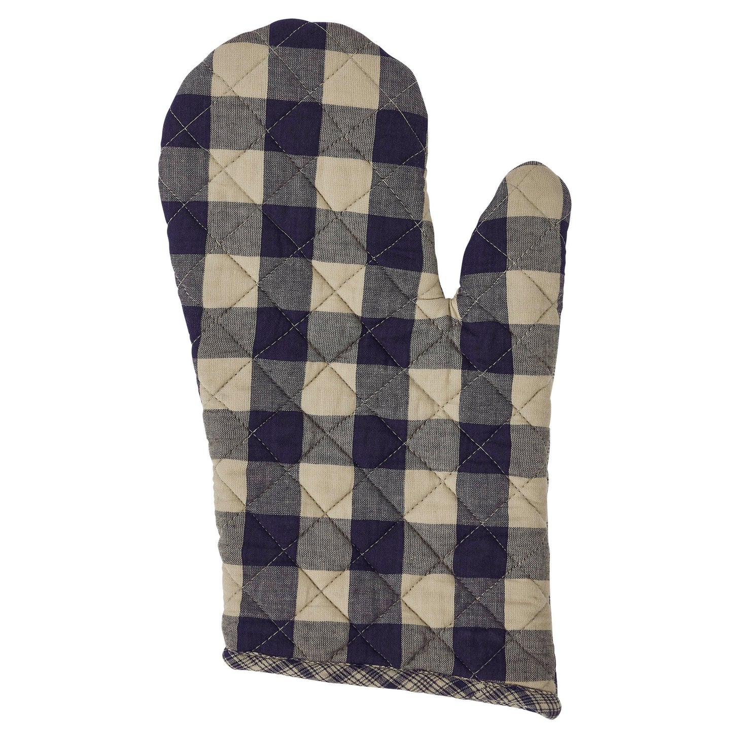 VHC Brands Cotton Oven Mitt, Appliqued, Heat Resistant, Baking Glove P