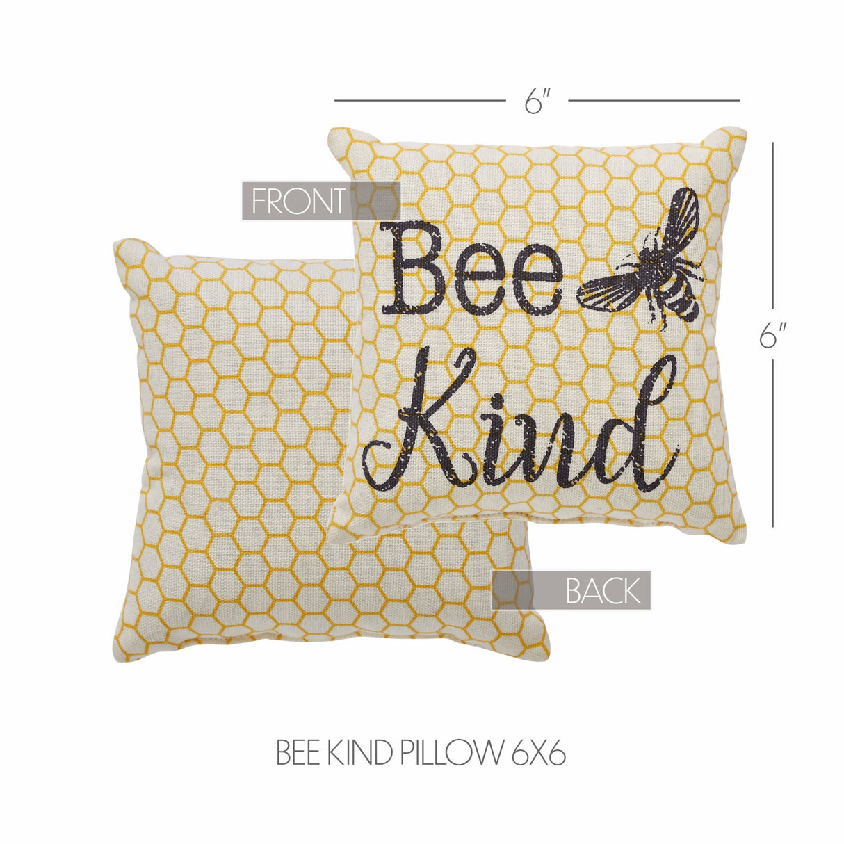 84446-Buzzy-Bees-Bee-Kind-Pillow-6x6-image-6