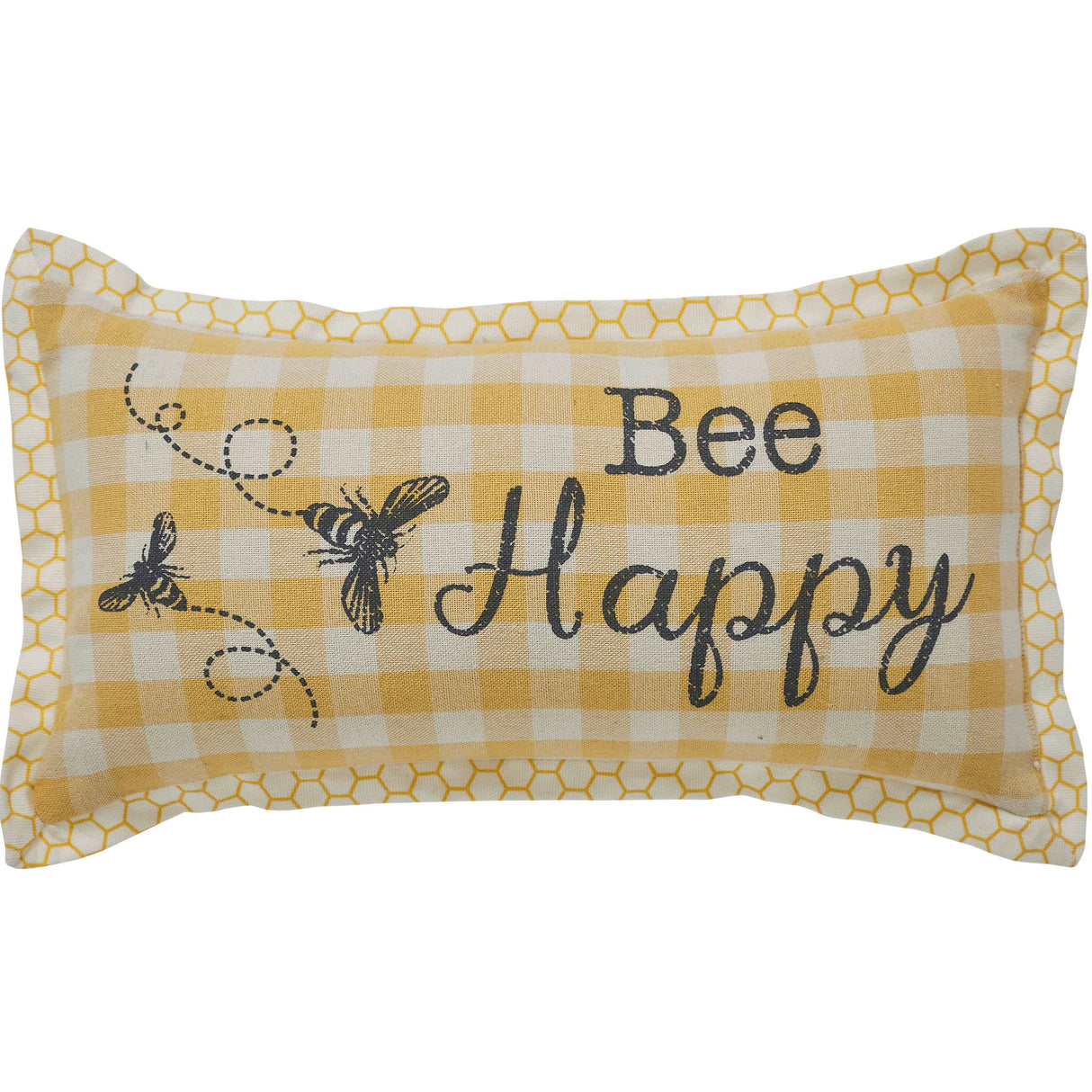 84447-Buzzy-Bees-Bee-Happy-Pillow-7x13-image-3