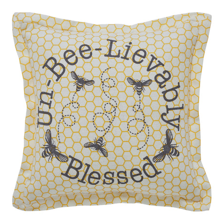 84451-Buzzy-Bees-Un-Bee-Lievably-Blessed-Pillow-9x9-image-3