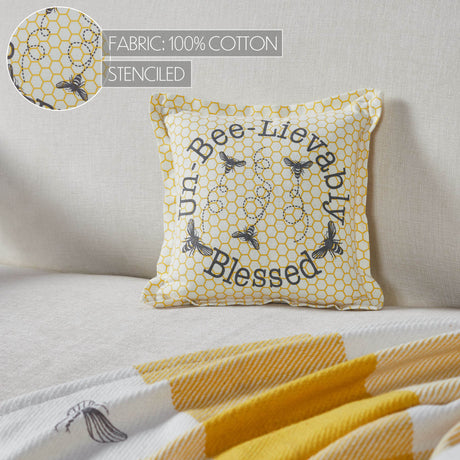 84451-Buzzy-Bees-Un-Bee-Lievably-Blessed-Pillow-9x9-image-7