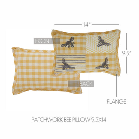 84452-Buzzy-Bees-Patchwork-Bee-Pillow-9.5x14-image-6