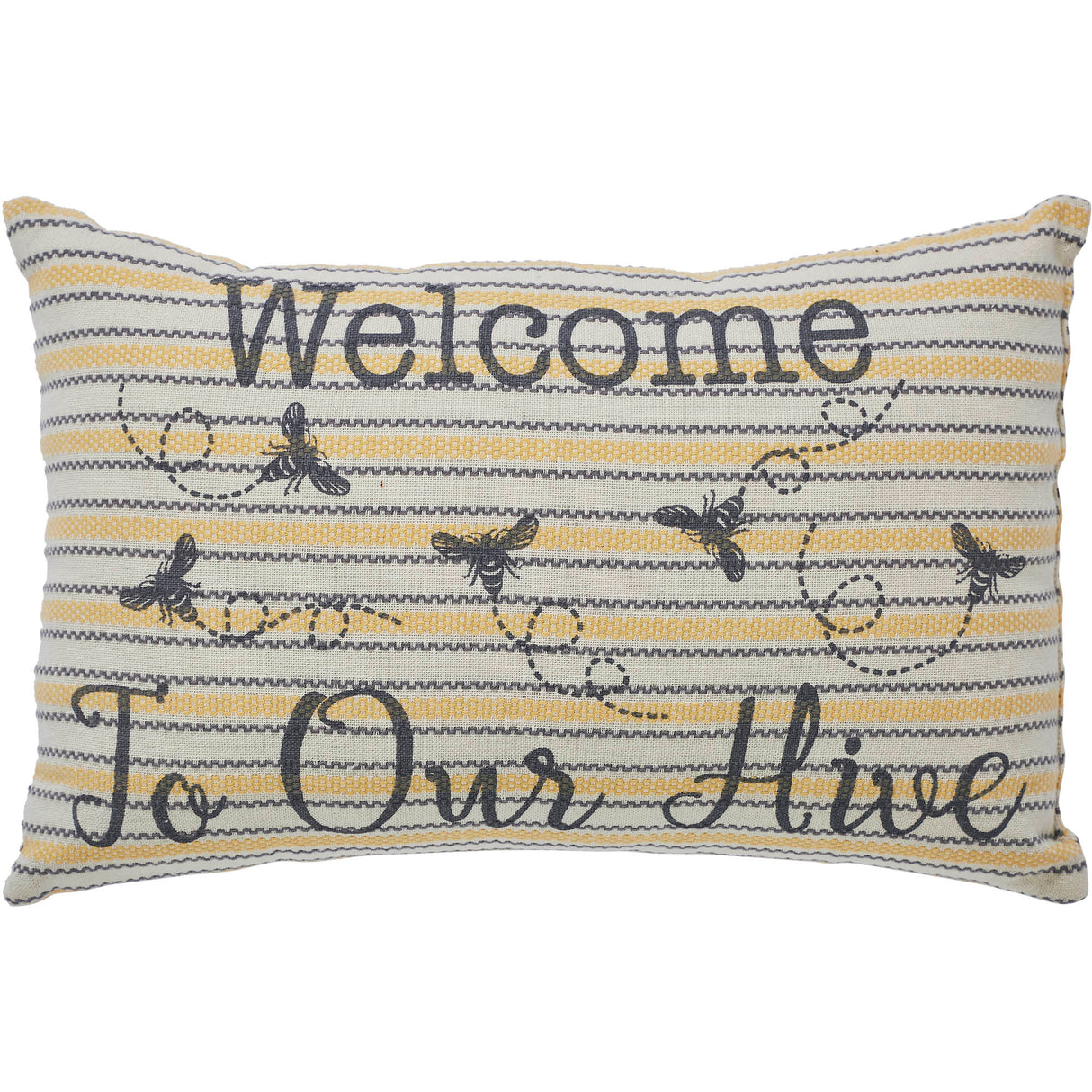 84453-Buzzy-Bees-Welcome-to-Our-Hive-Pillow-9.5x14-image-3