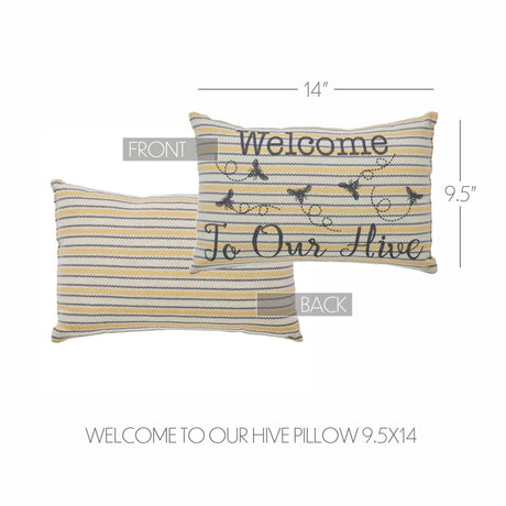 84453-Buzzy-Bees-Welcome-to-Our-Hive-Pillow-9.5x14-image-6