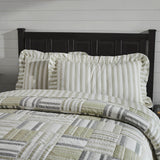Finders Keepers Ruffled King Sham 21x37, Set of 2