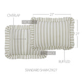Finders Keepers Ruffled Sham, Set of 2