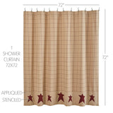 Connell Shower Curtain 72x72
