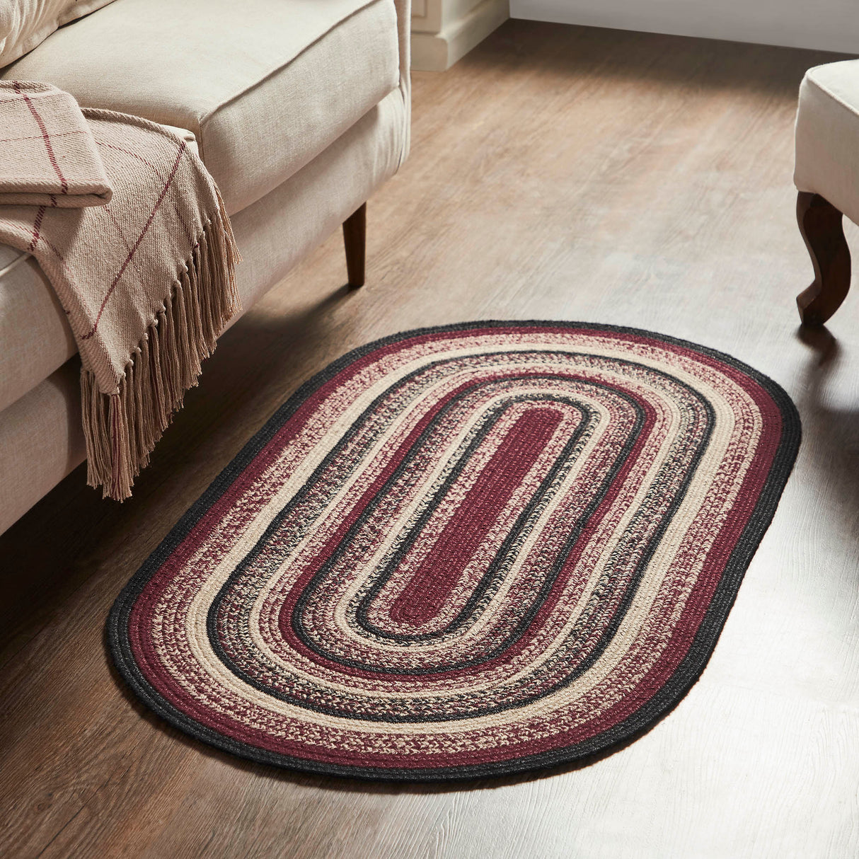 84498-Connell-Jute-Rug-Oval-w/-Pad-27x48-image-2