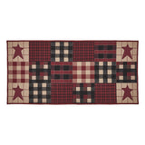 VHC Brands Connell Country Black 2 Piece Jute Rug Set, 17x36 and 17x48