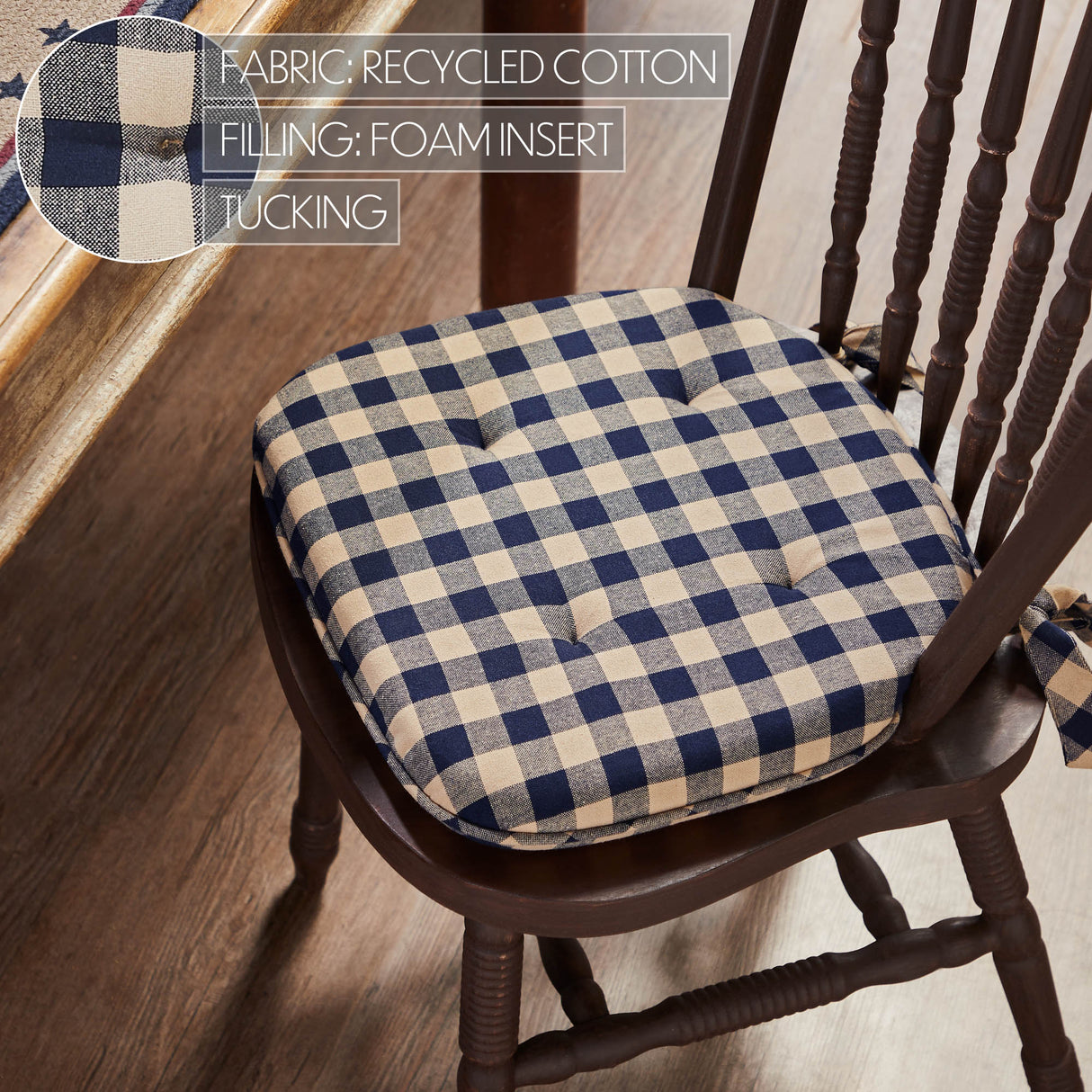 My Country 16.5x18 Inch Chair Pad