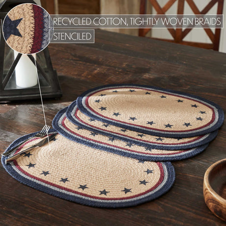 84536-My-Country-Oval-Placemat-Stencil-Stars-Set-of-4-13x19-image-6