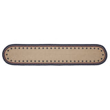 My Country Oval Runner Stencil Stars 12x60