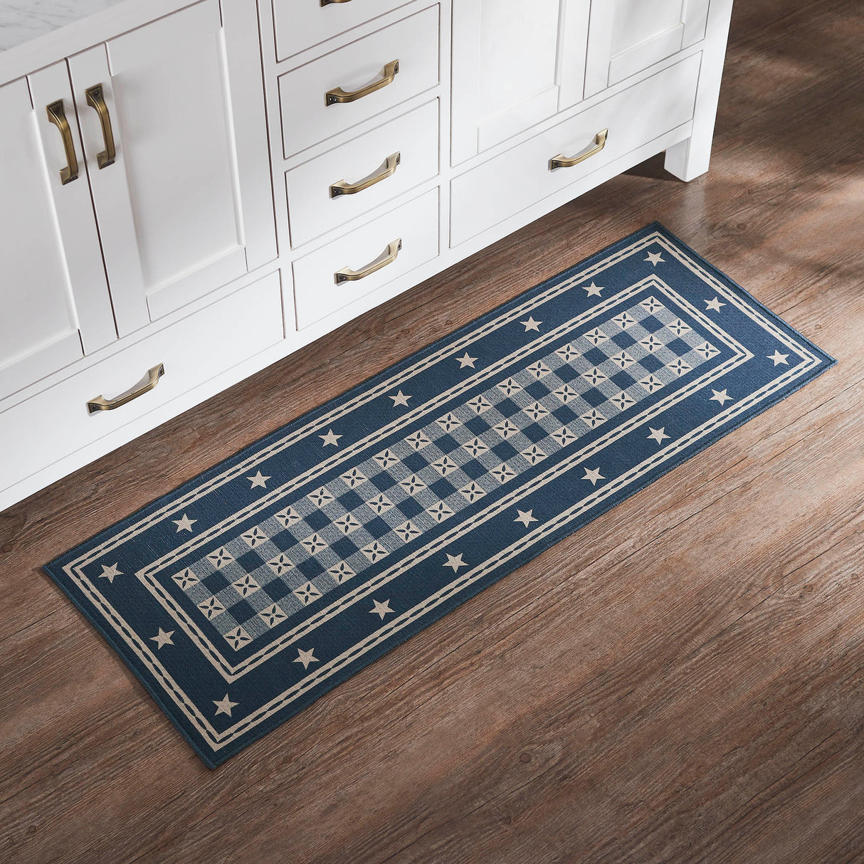 My Country Polyester Rug Rect 17x48