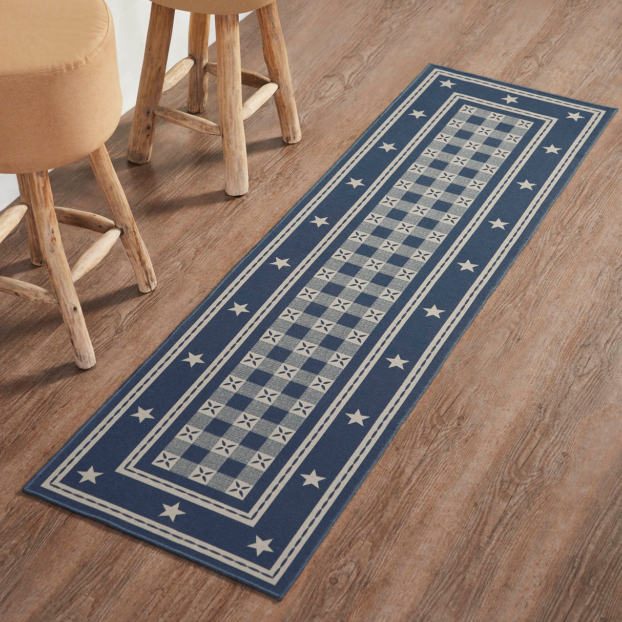 My Country Polyester Rug/Runner Rect 22x78