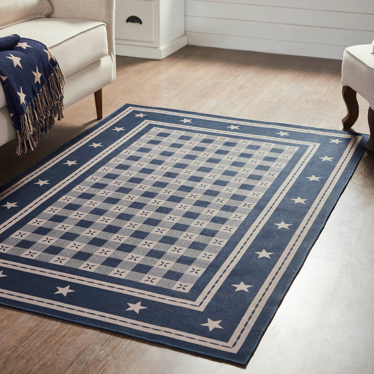 My Country Polyester Rug Rect 48x72