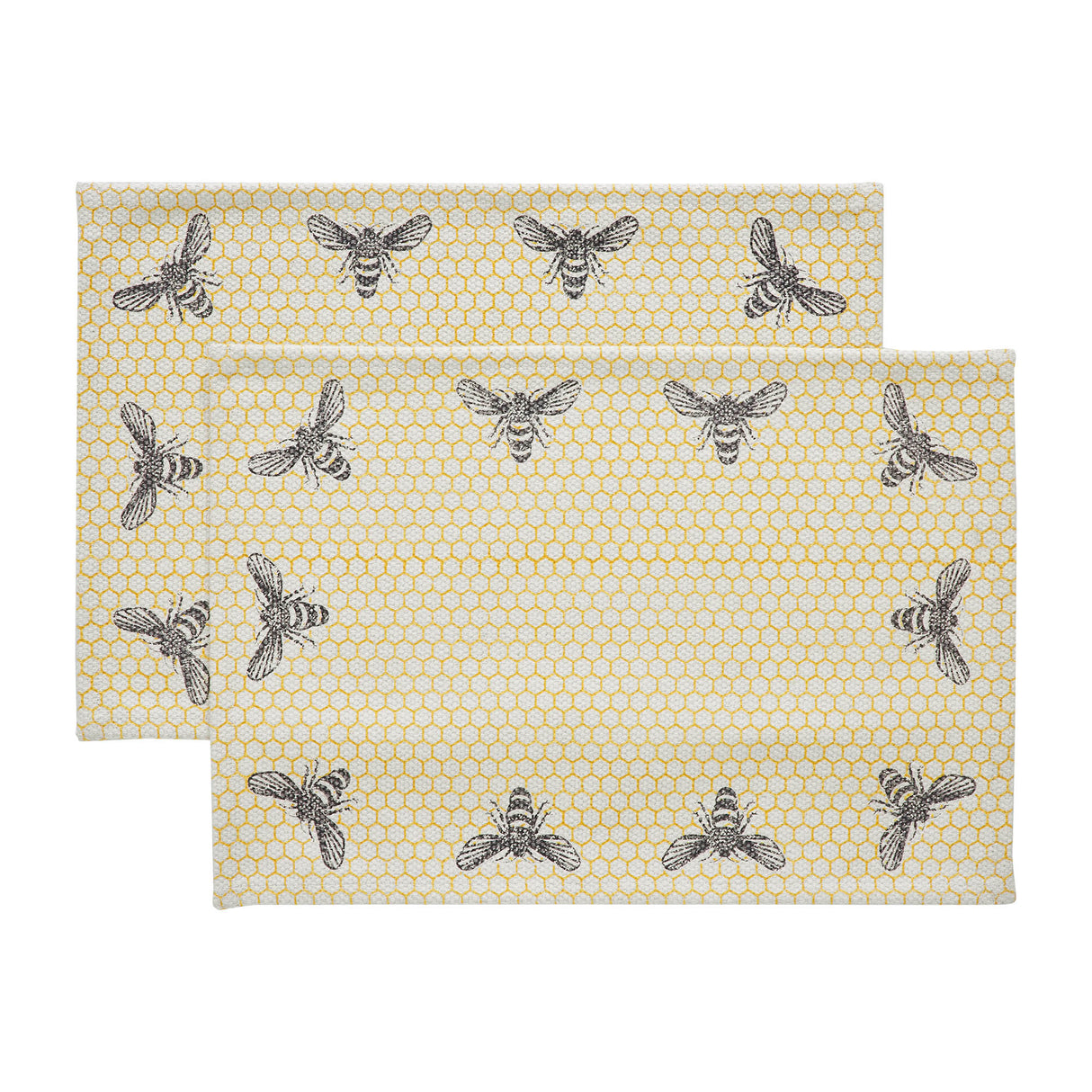 Buzzy Bees Placemat Set of 2 13x19, 3 Pack 6 Pack