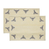 Buzzy Bees Placemat Set of 2 13x19, 3 Pack 6 Pack